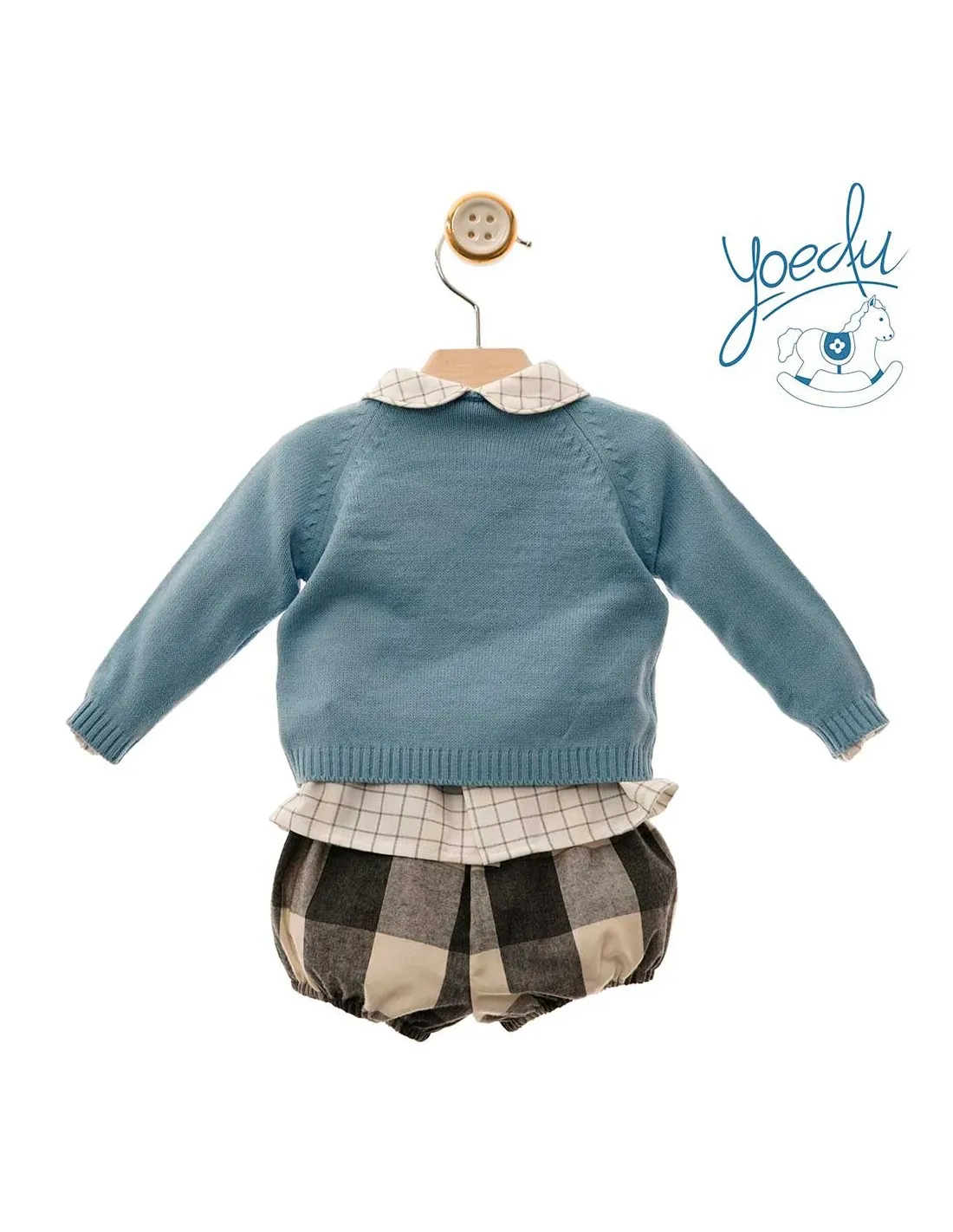 Conjunto Bebé Niño 3 Piezas Yoedu Moda Infantil Ratoncillo