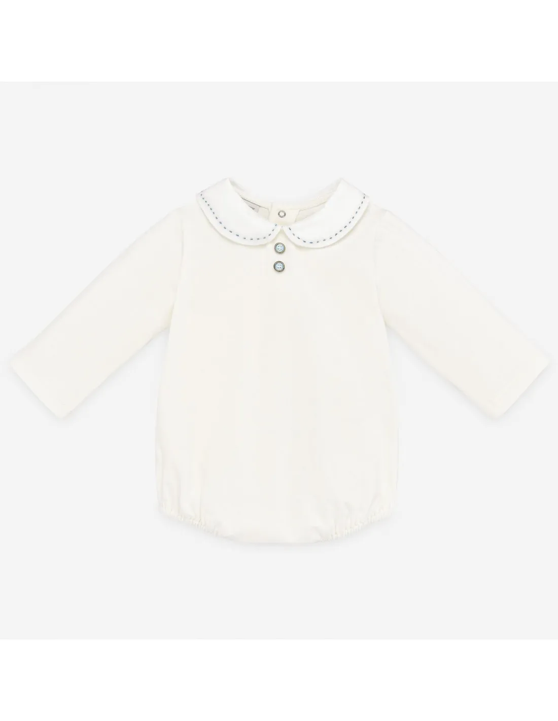 Conjunto bebé Traviata blusa y peto de Paz Rodríguez