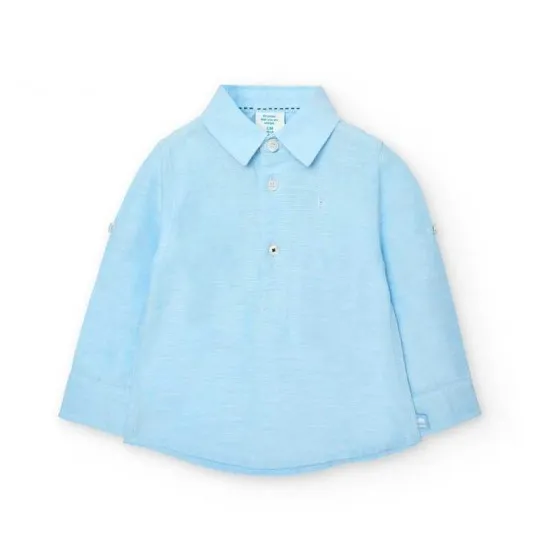 Conjunto niño Boboli azul y amarillo