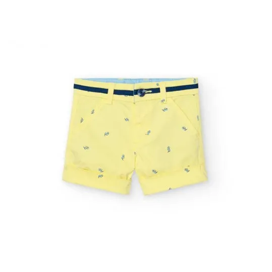 Conjunto niño Boboli azul y amarillo