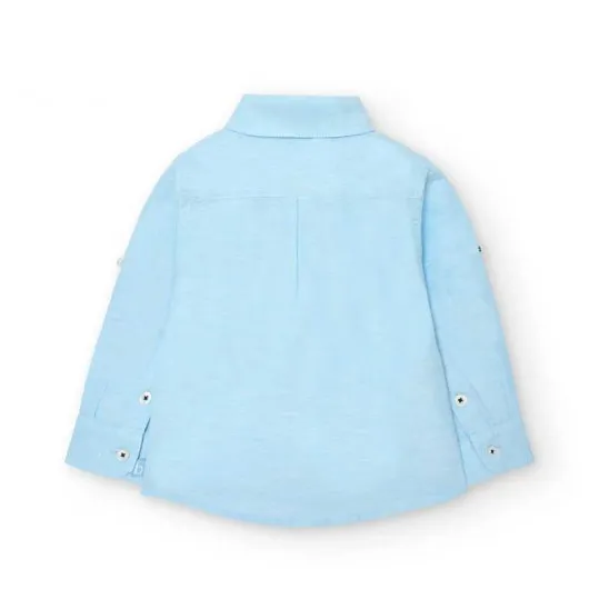 Conjunto niño Boboli azul y amarillo