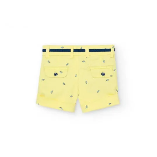 Conjunto niño Boboli azul y amarillo