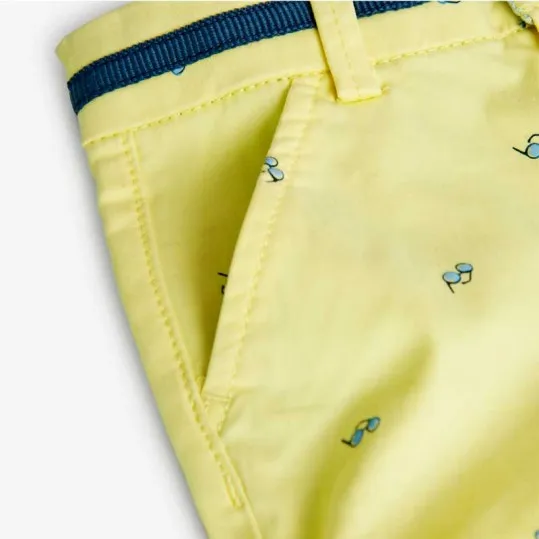 Conjunto niño Boboli azul y amarillo