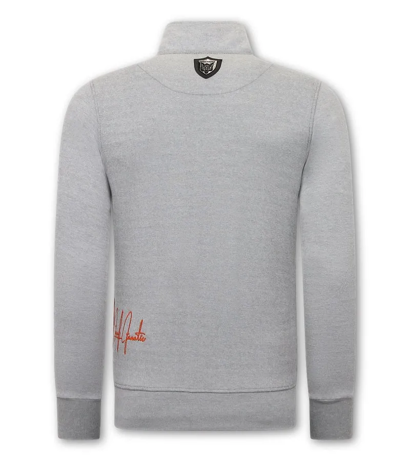 CUELLO ALTO CHANDAL HOMBRE SPRINTER  116516GO  GRIS