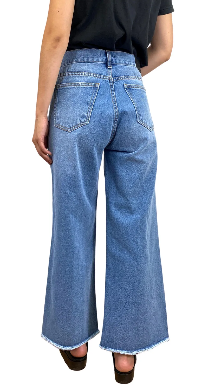 CUT Y PASTE Pantalón Denim