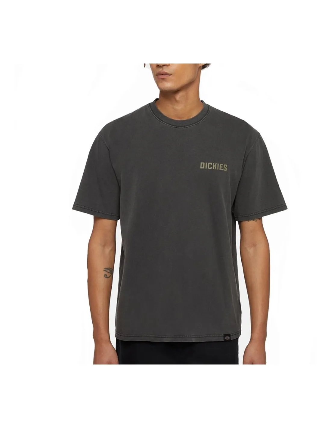 DICKIES HIGH FLYING WWORKWEAR TEE SS BLACK