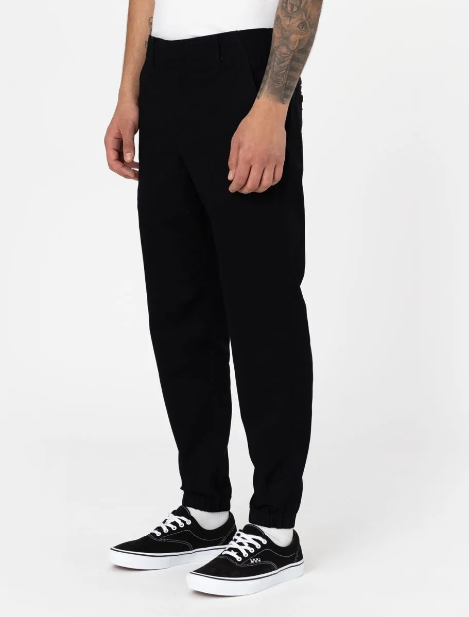 dickies pantalón twill jogger negro