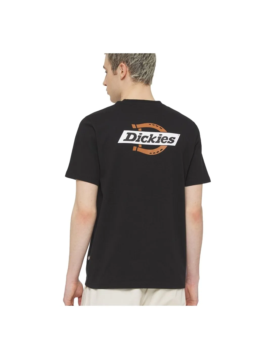 DICKIES SS RUSTON TEE BLACK/MOCHA