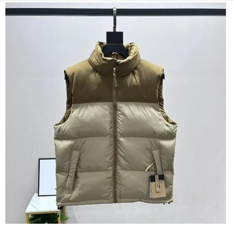 Diseñador Chaqueta de chaleco para hombres Poplar chaleco sin mangas sin mangas