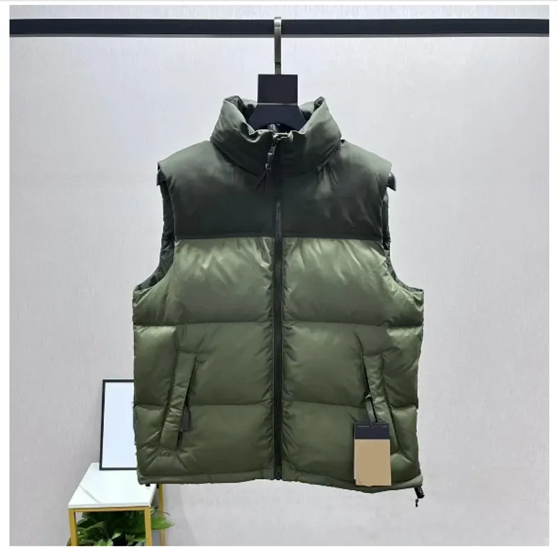 Diseñador Chaqueta de chaleco para hombres Poplar chaleco sin mangas sin mangas