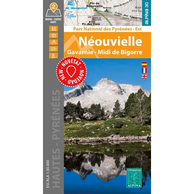 ed. alpina Néouvielle 2x1:30.000