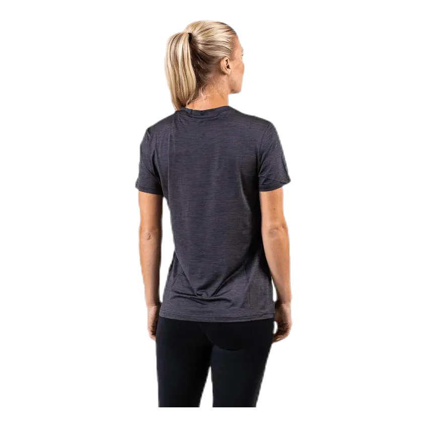 Endurance Maje Melange S/S Tee Black