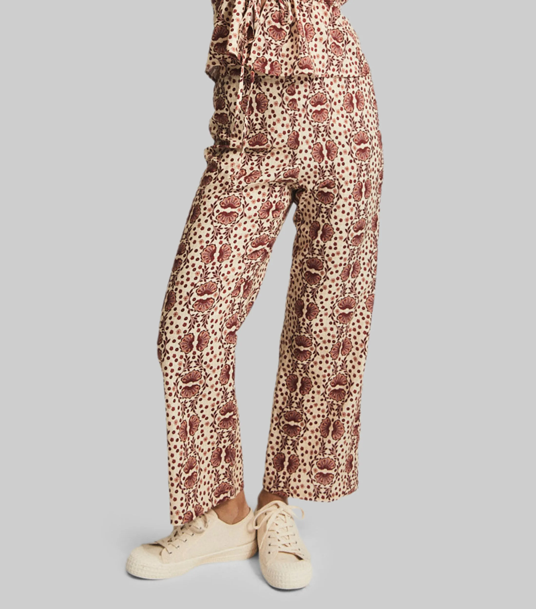 ese O ese Pantalón Alhambra capri Mujer
