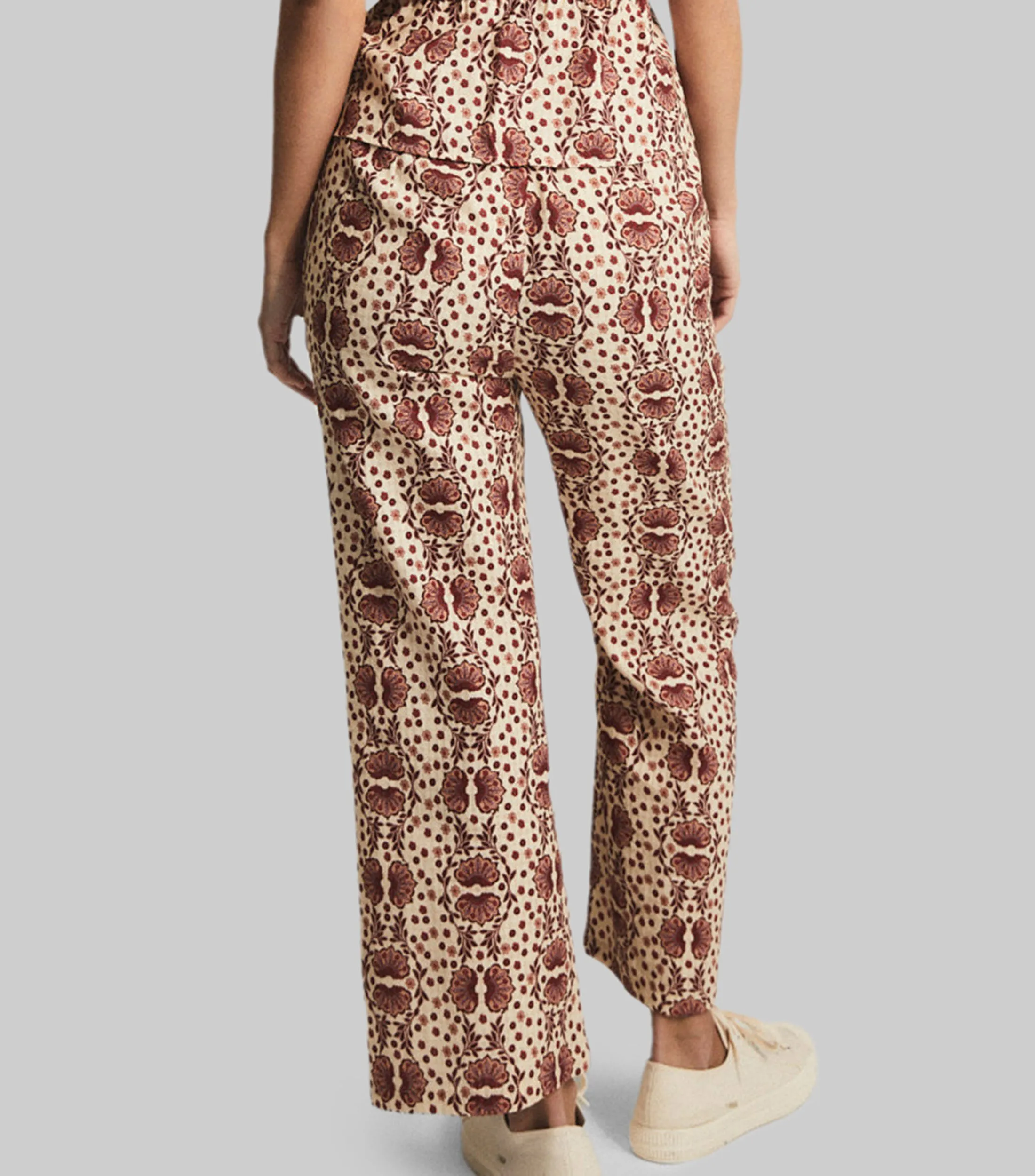 ese O ese Pantalón Alhambra capri Mujer