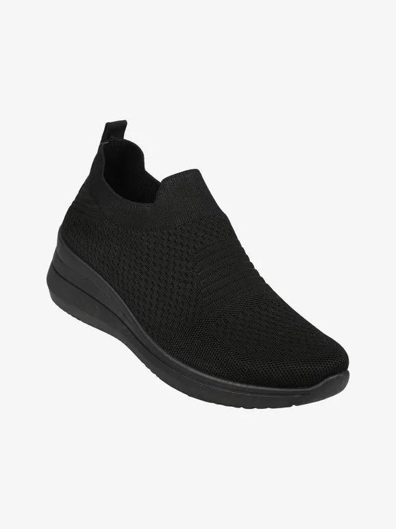 FASHION ZAPATILLAS SLIPON DE MUJER CON CUñA.