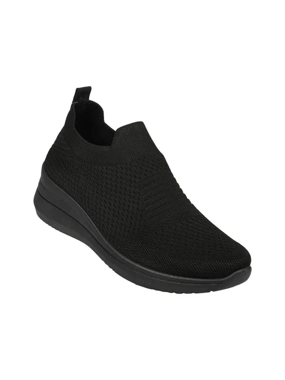 FASHION ZAPATILLAS SLIPON DE MUJER CON CUñA.