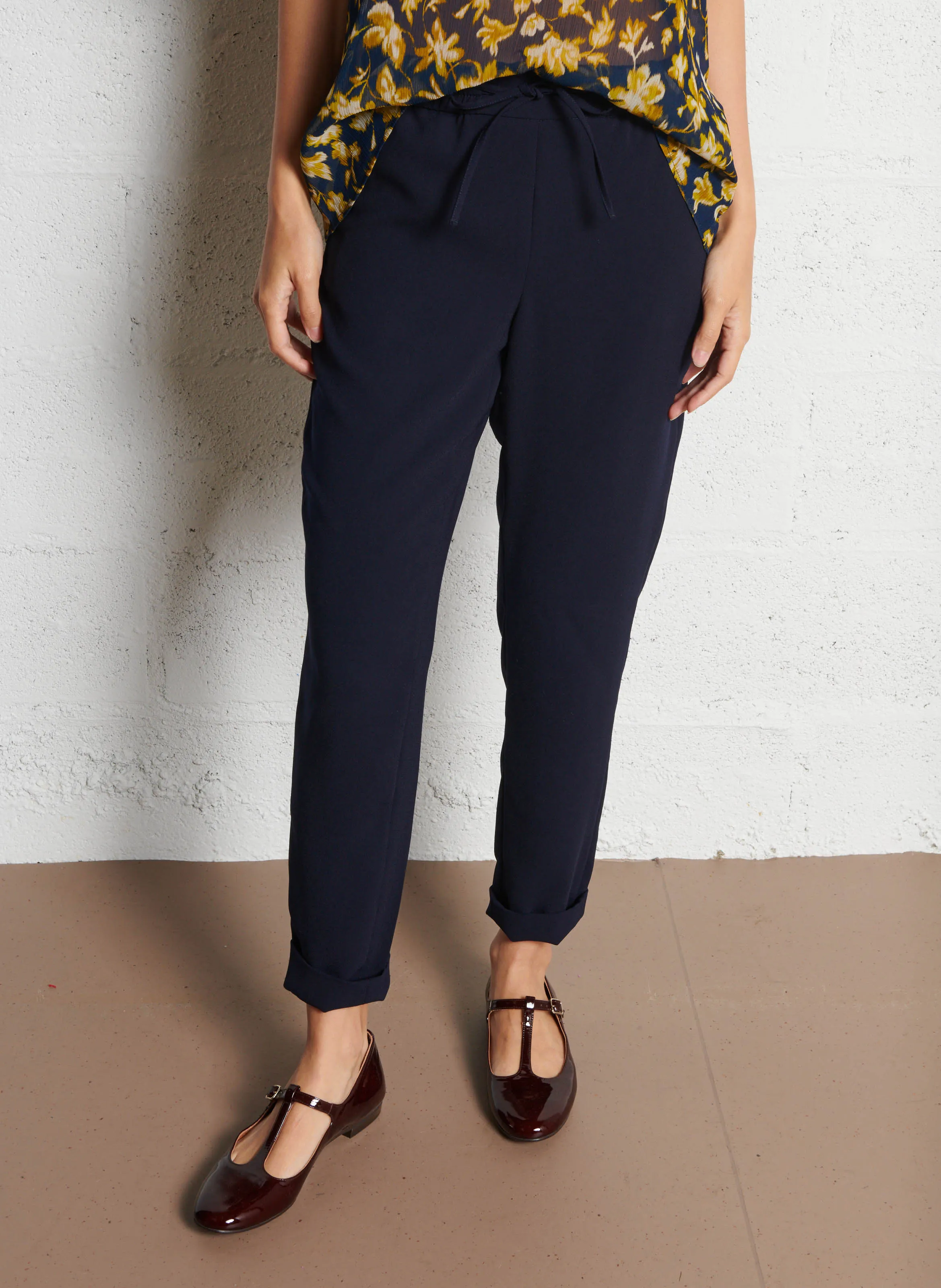 FERDINAND  PANTALóN CHINO RECTO EN AZUL
