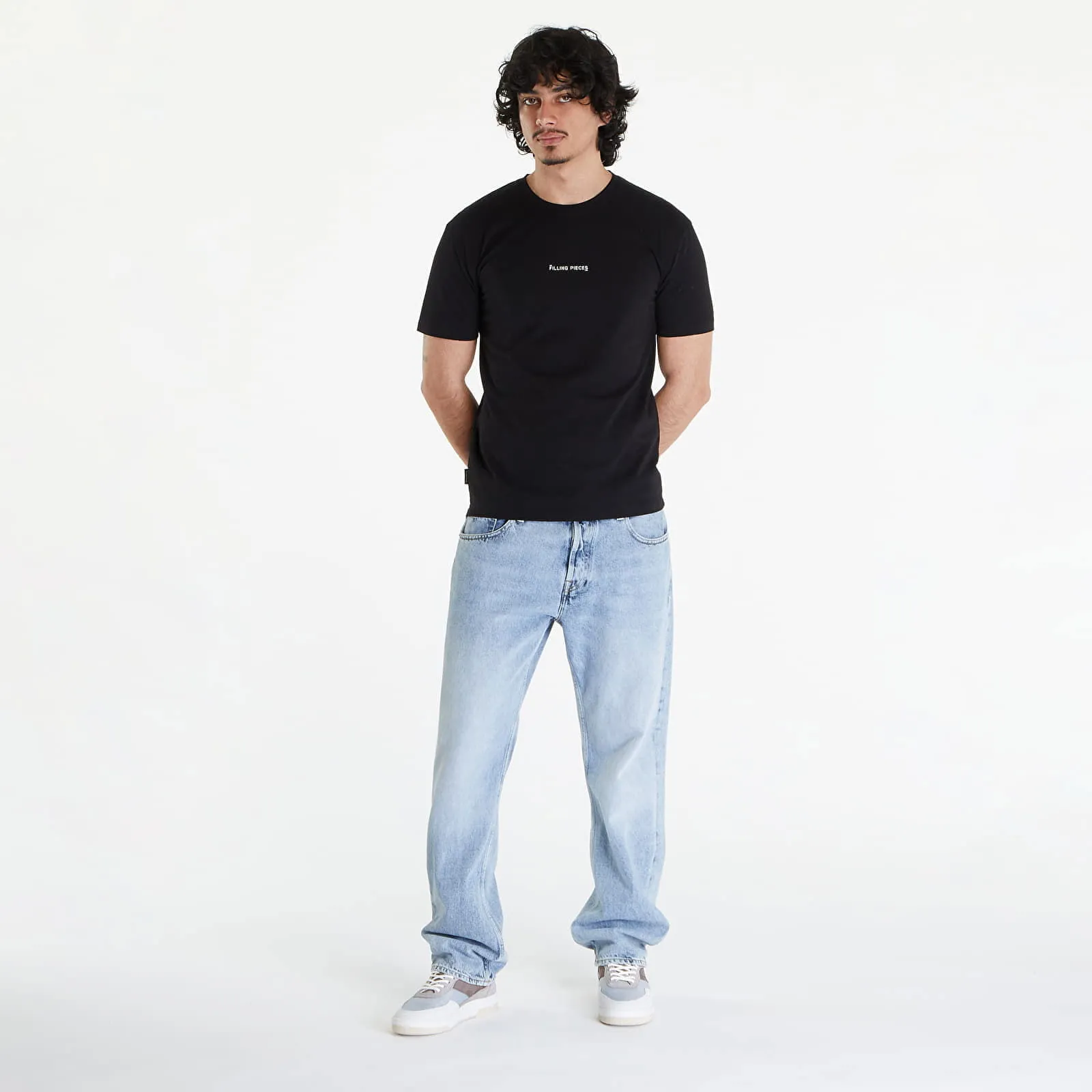 FILLING PIECES SLIM TSHIRT UNISEX BLACK