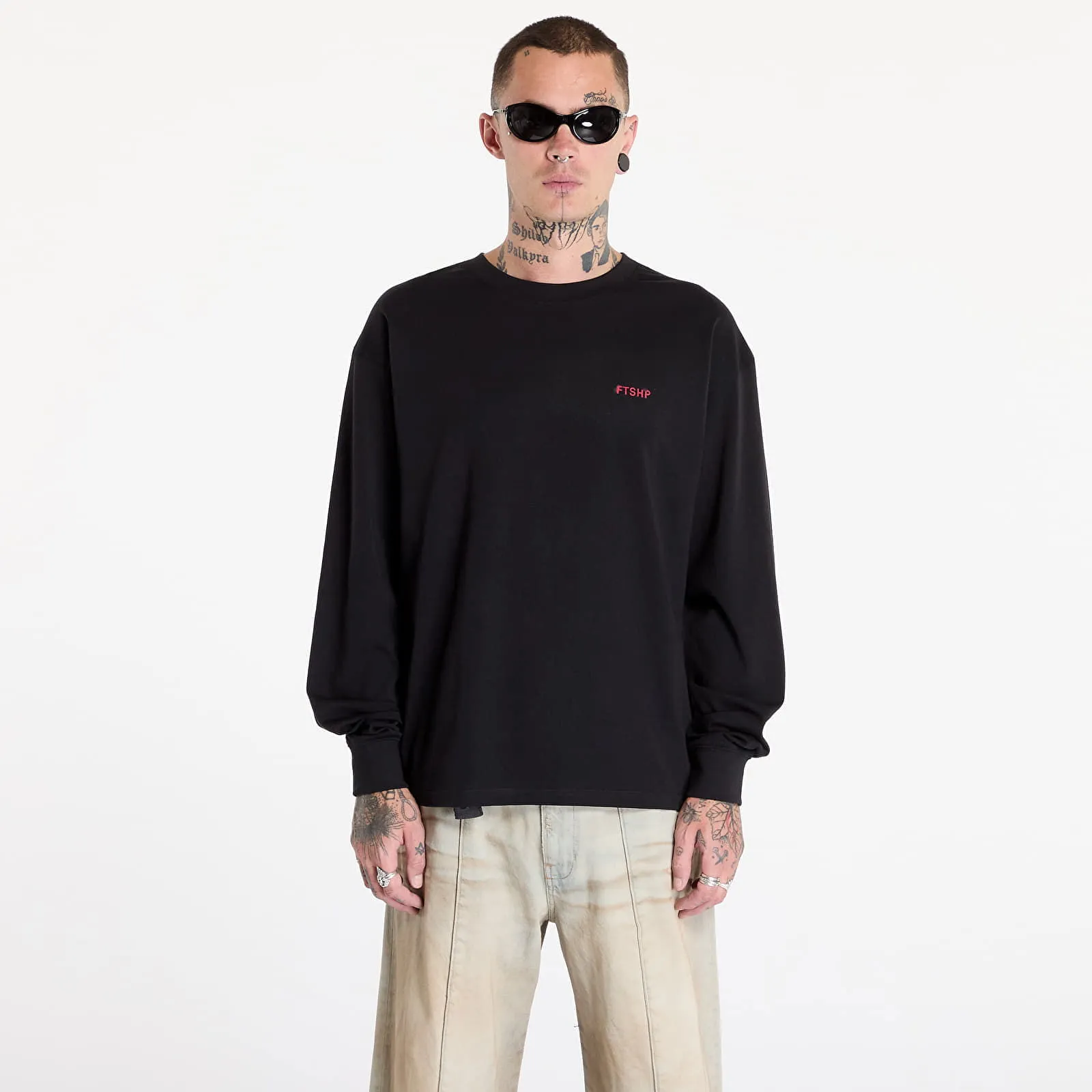 Footshop FTSHP Metal Glass Box Longsleeve Tee UNISEX Black XS