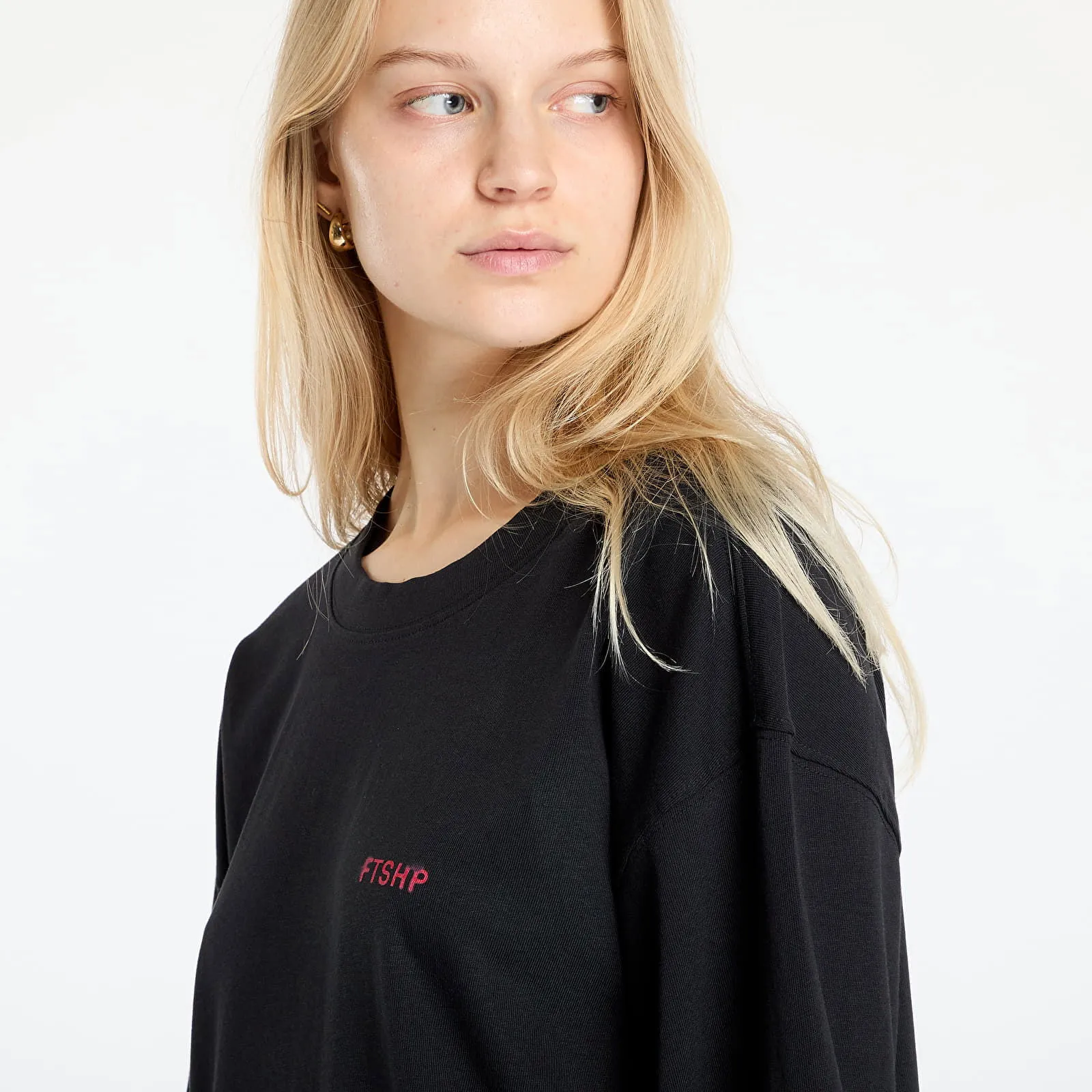 Footshop FTSHP Metal Glass Box Longsleeve Tee UNISEX Black XS