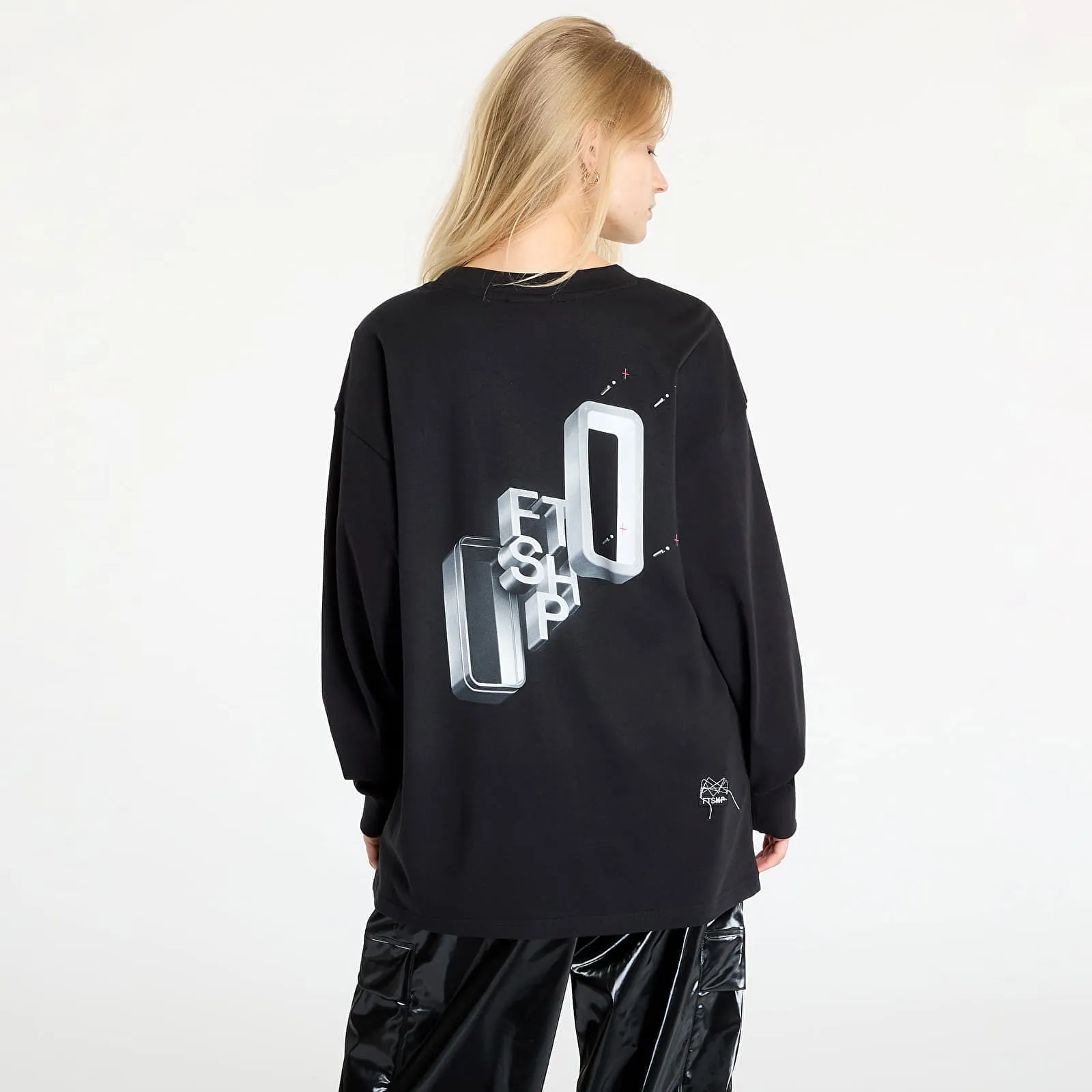 Footshop FTSHP Metal Glass Box Longsleeve Tee UNISEX Black XS