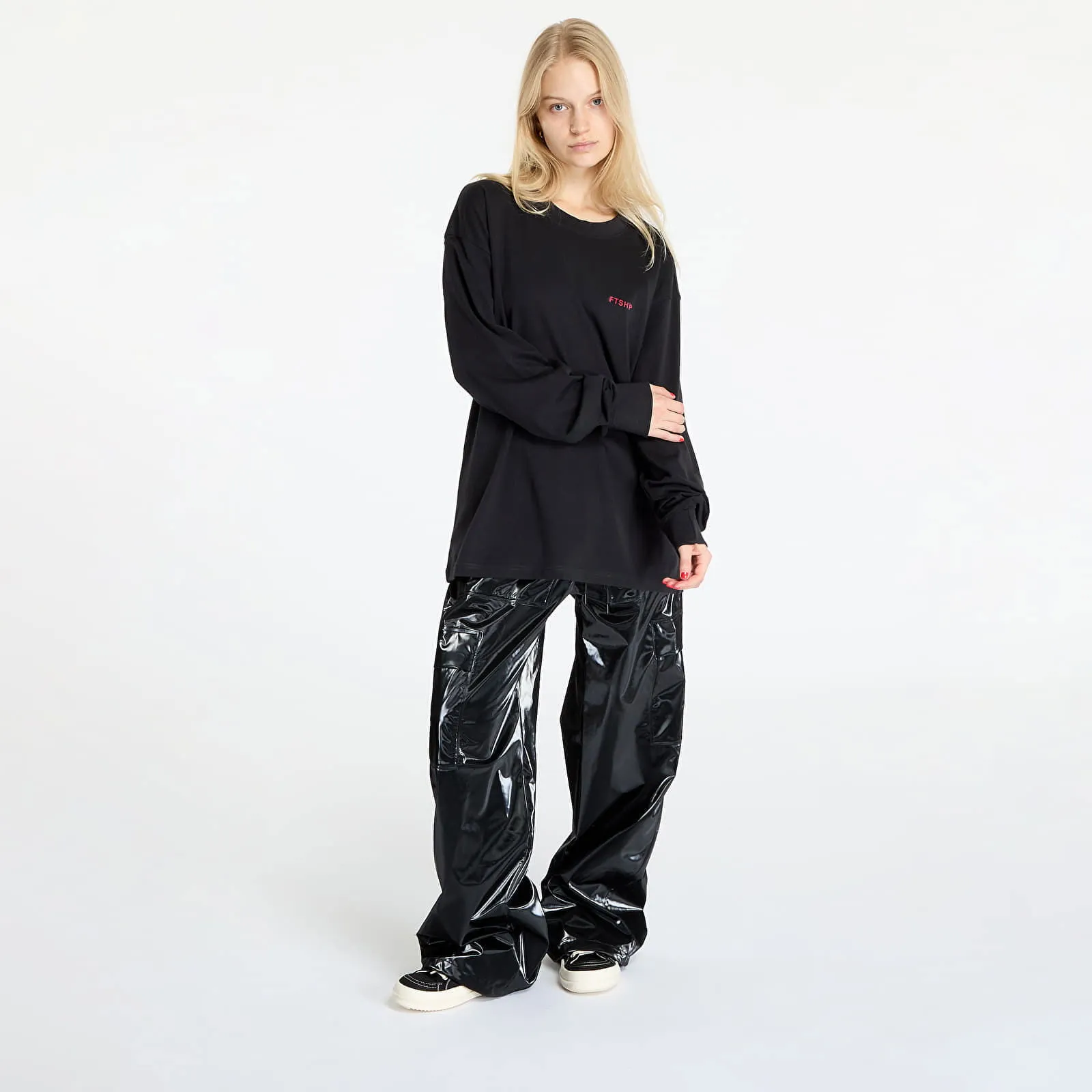Footshop FTSHP Metal Glass Box Longsleeve Tee UNISEX Black XS