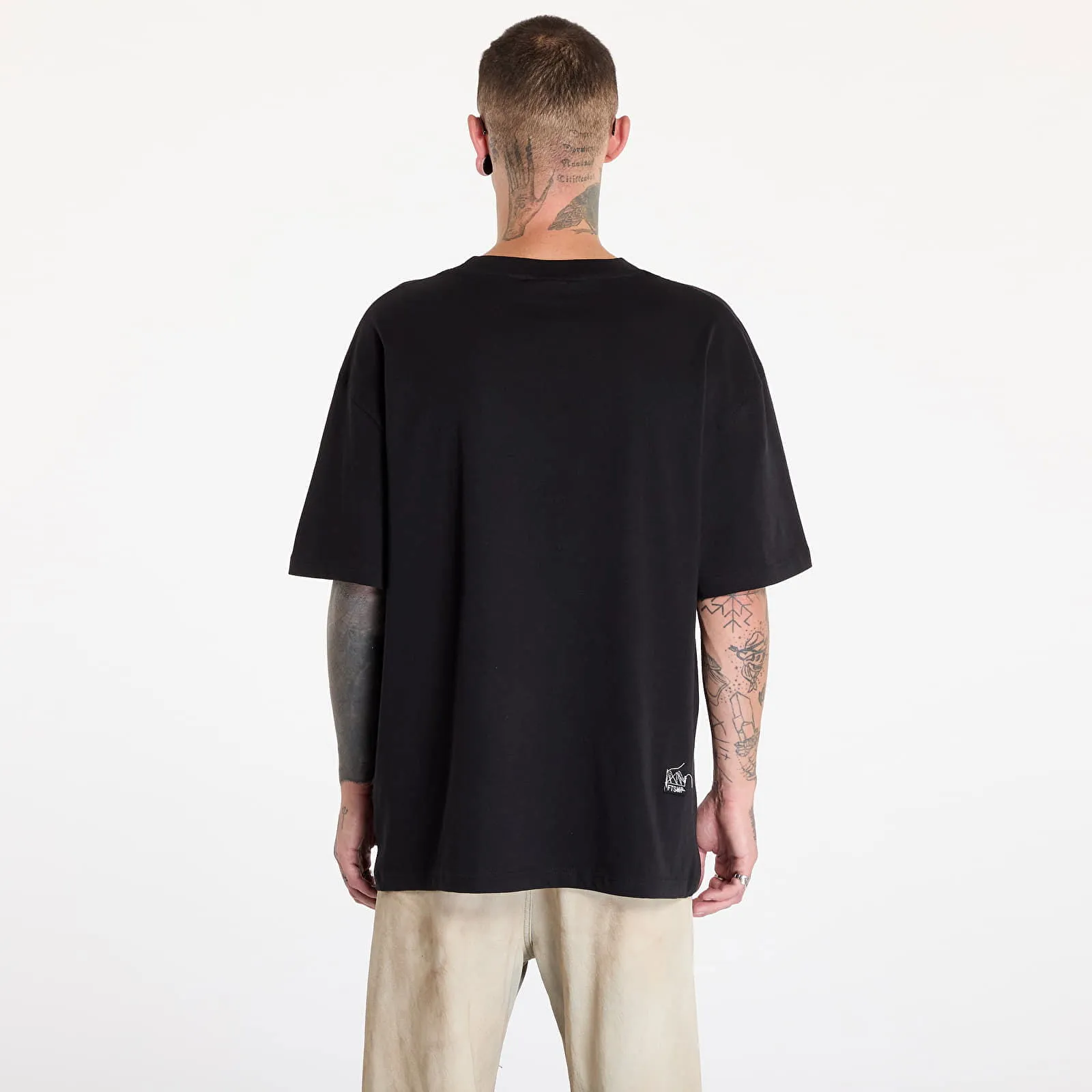 FOOTSHOP FTSHP WHITE PILL TSHIRT UNISEX BLACK S
