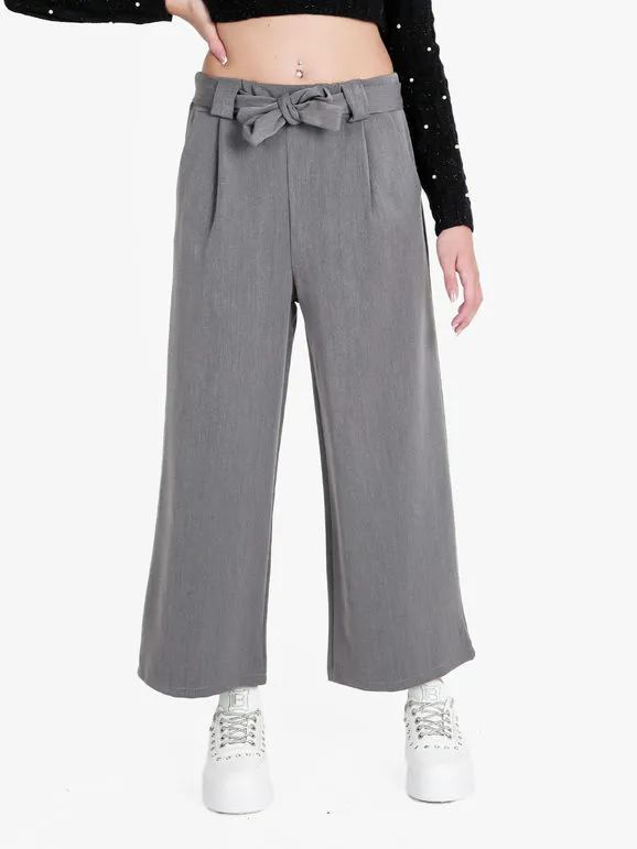 Frenetika Pantalón palazzo de mujer color liso