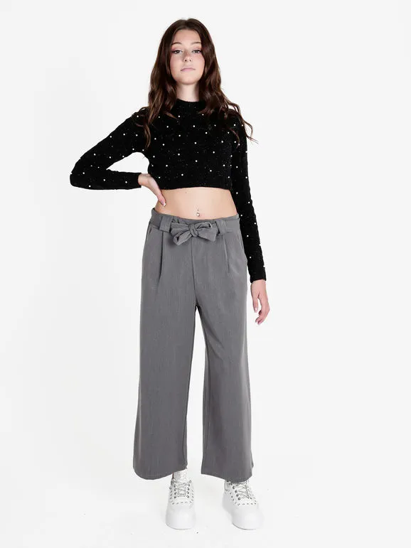 Frenetika Pantalón palazzo de mujer color liso