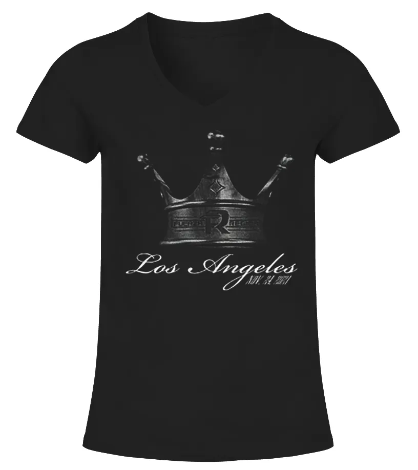 Fuerza Regida Merch Camiseta cuello pico Mujer