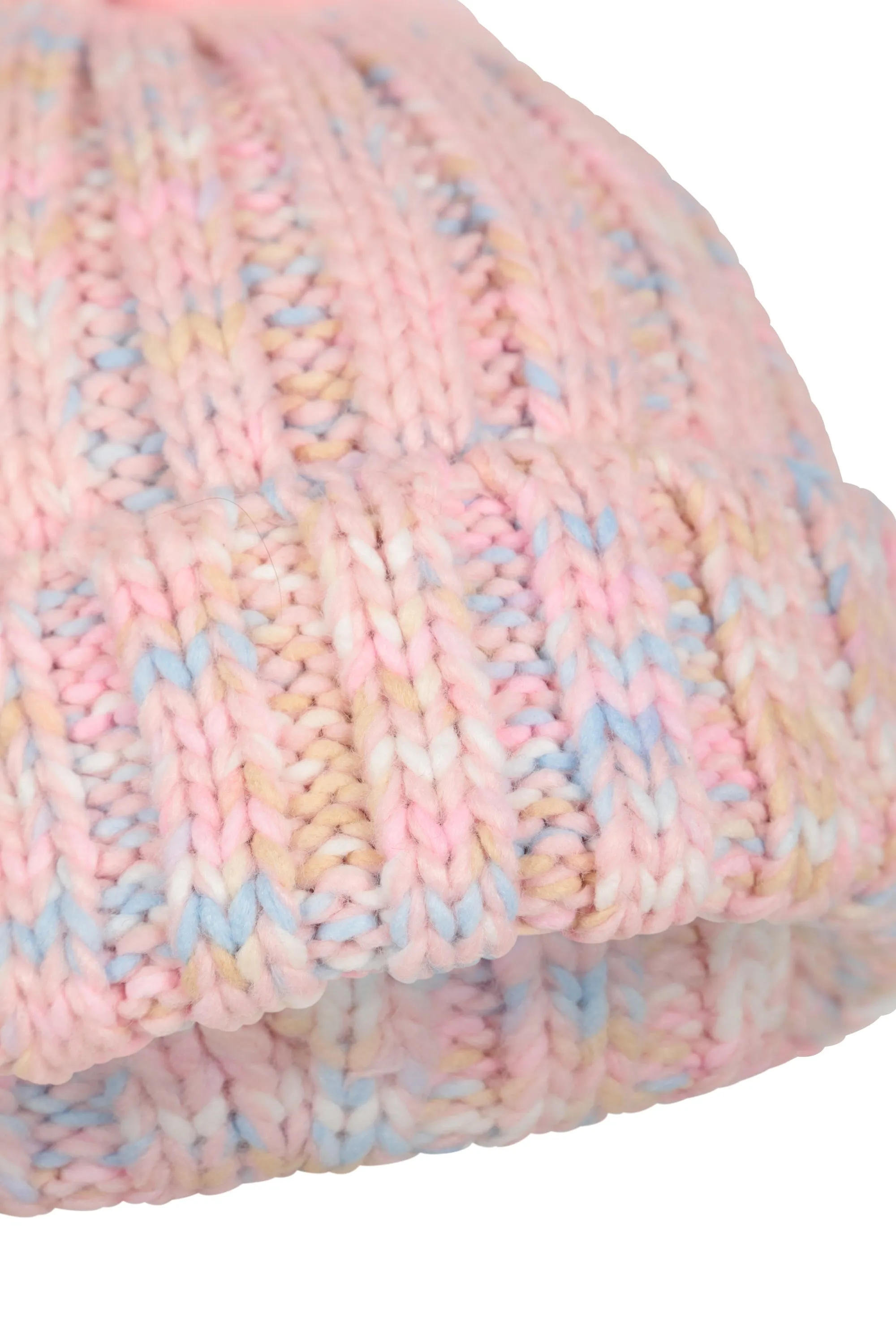 Geneva gorro infantil con pompón y forro de borrego