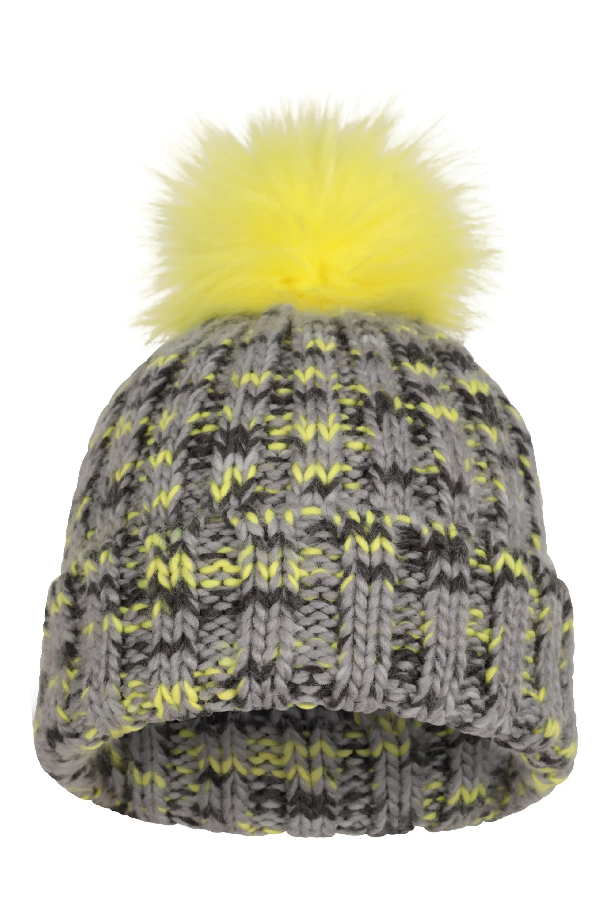 Geneva gorro infantil con pompón y forro de borrego