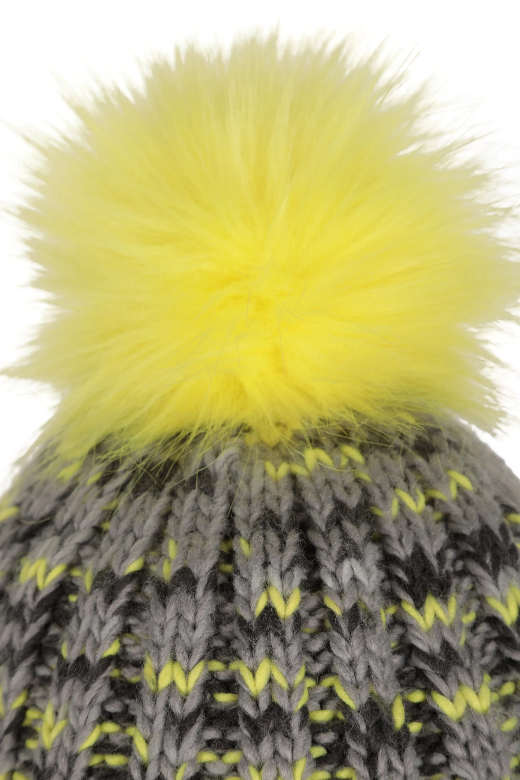 Geneva gorro infantil con pompón y forro de borrego