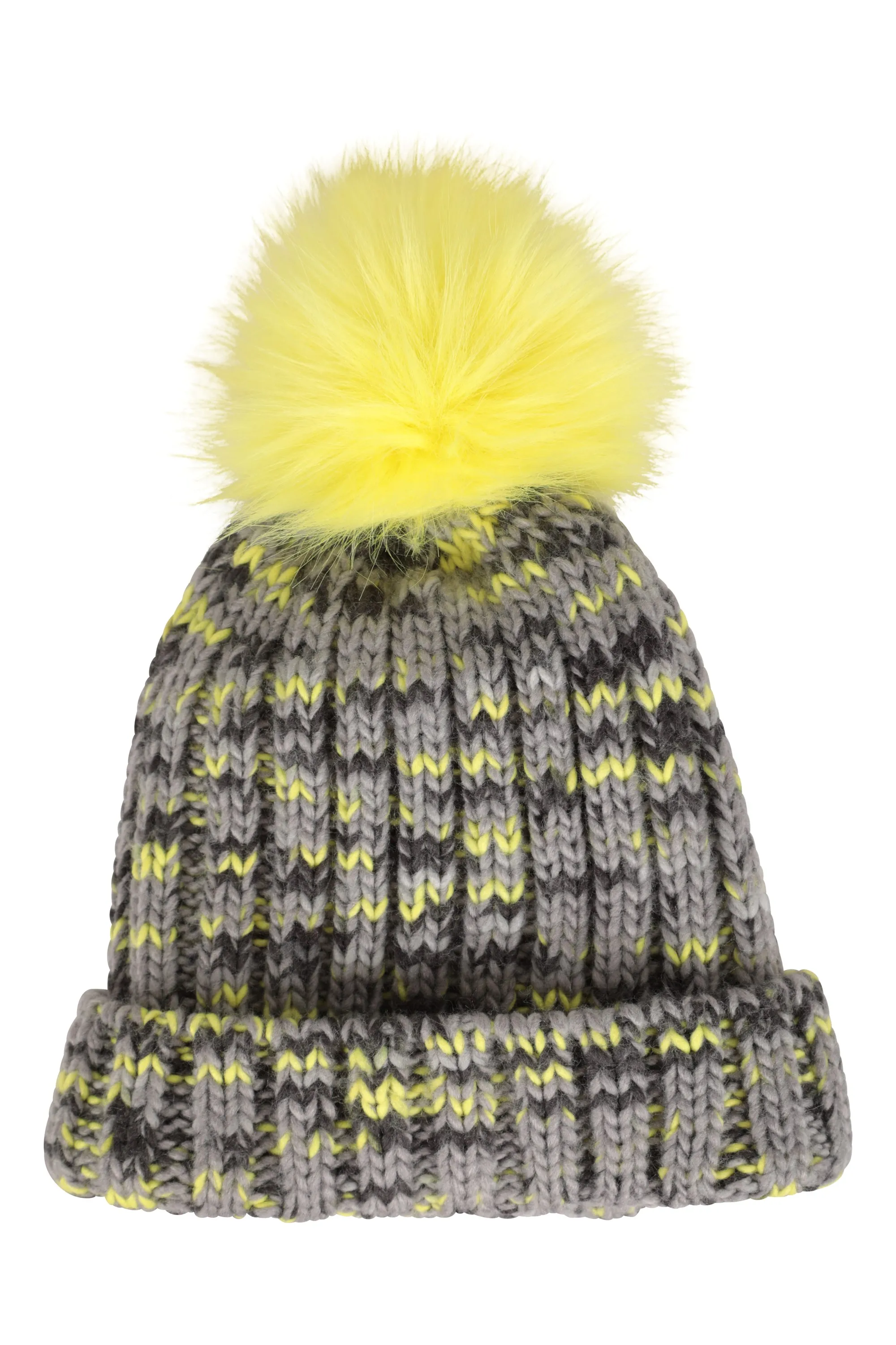 Geneva gorro infantil con pompón y forro de borrego