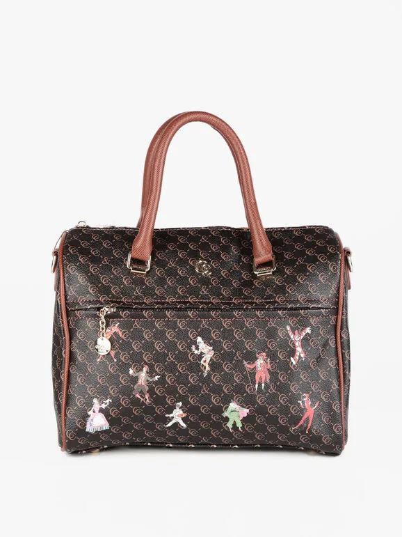 Gio&Co Bolso baúl con estampados