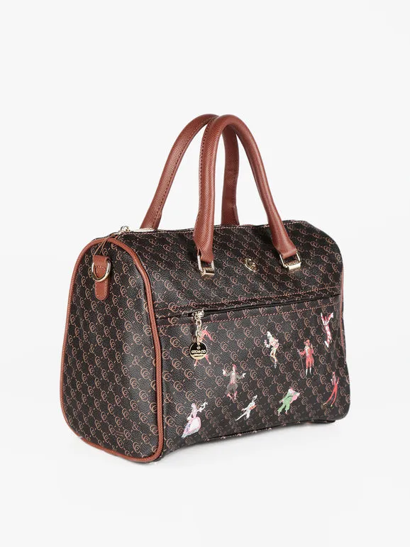 Gio&Co Bolso baúl con estampados