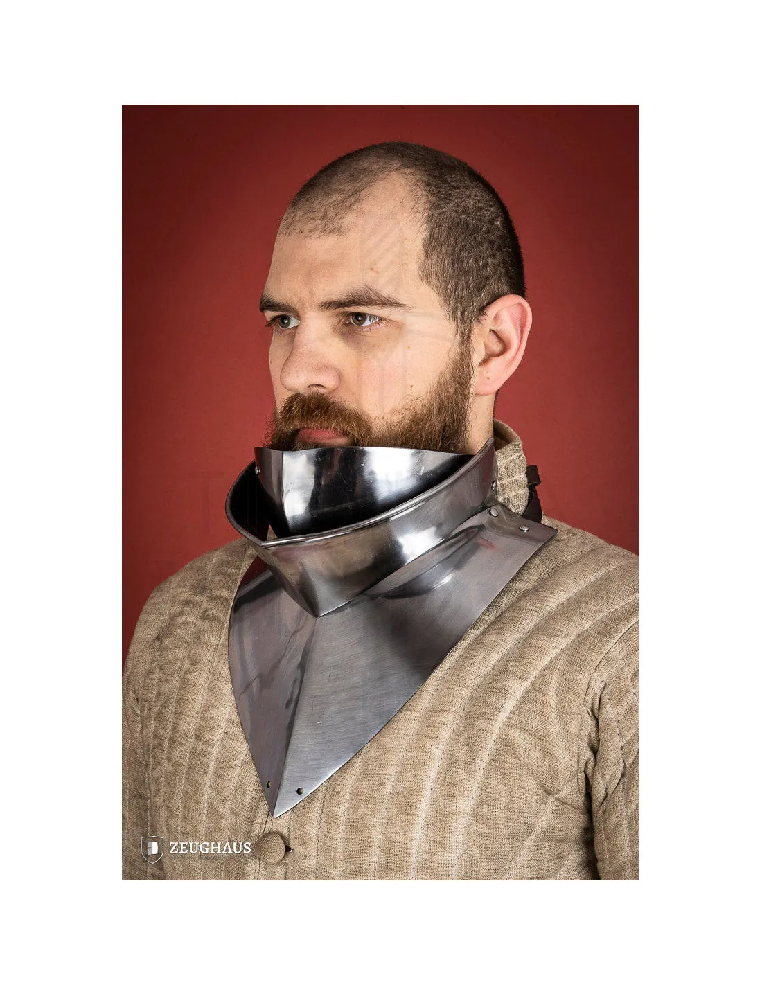 GORJAL MEDIEVAL ARTICULADO EN ACERO DULCE (AñOS 14501550)