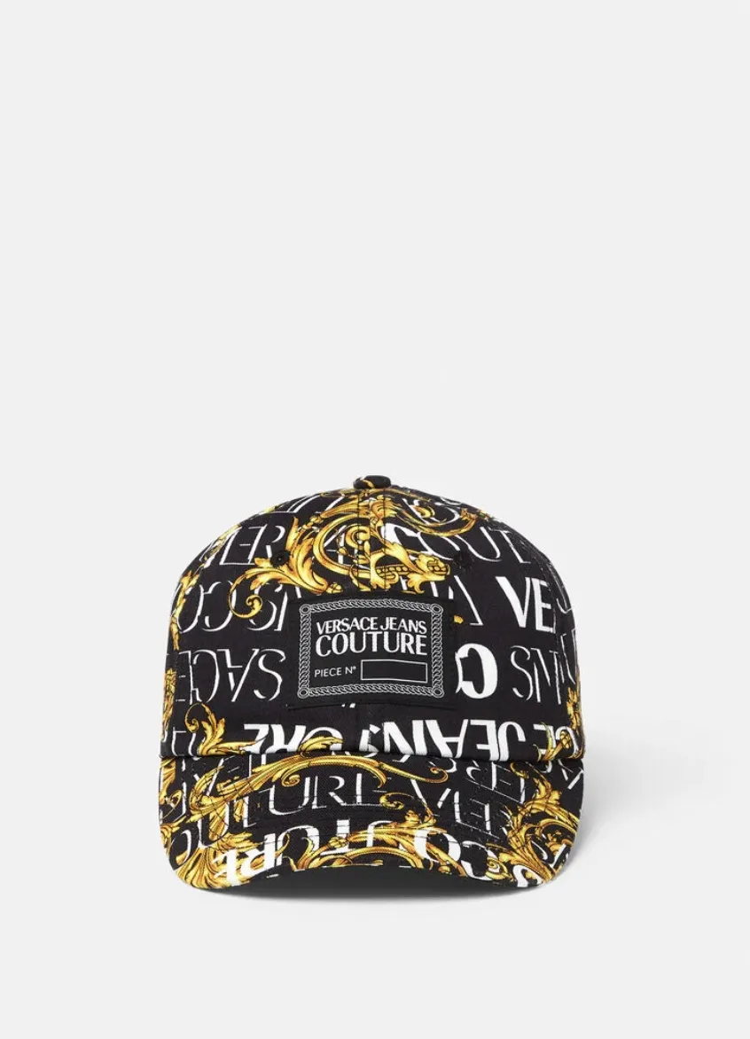 GORRA BEISBOL LOGO COUTURE NEGRA