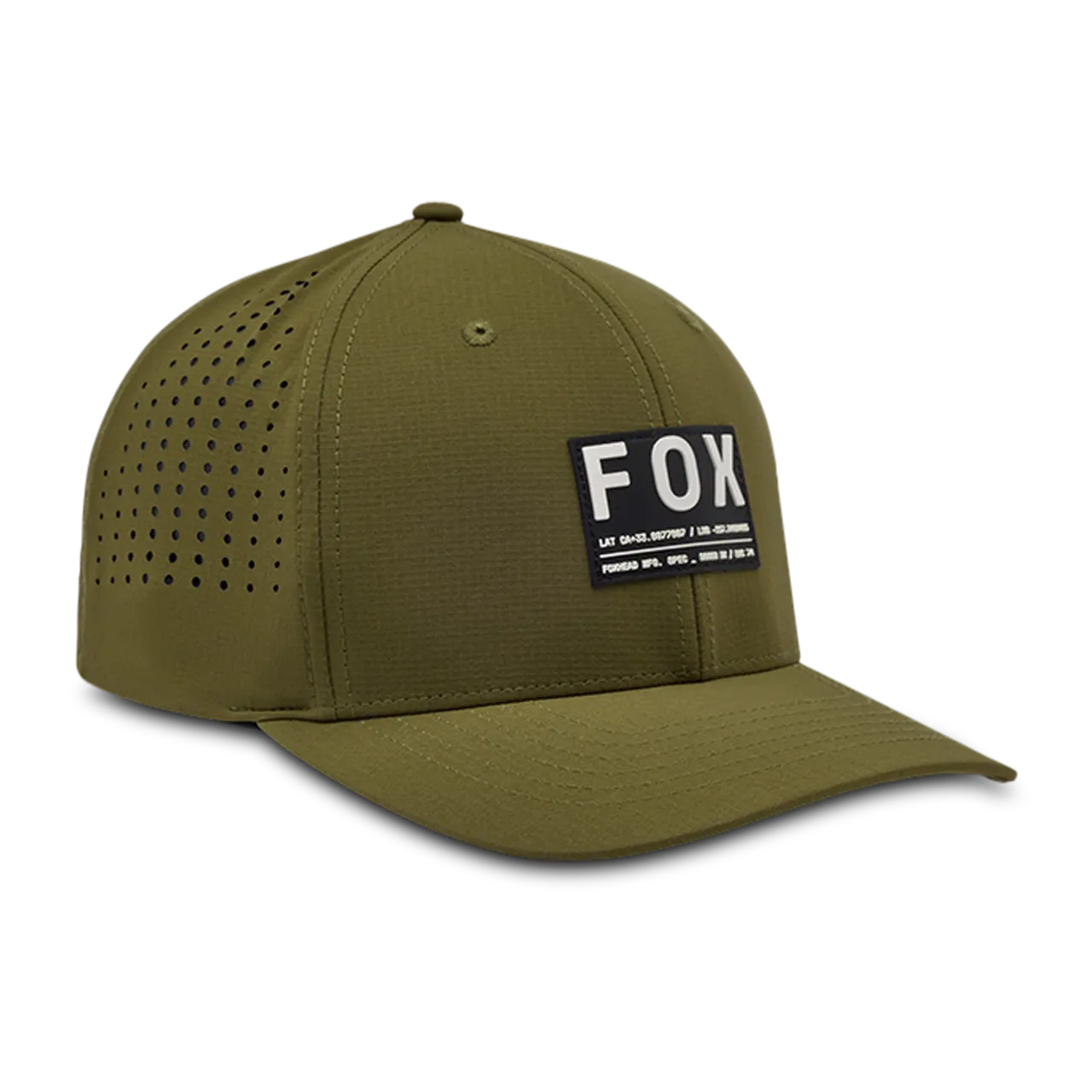 Gorra FOX Non Stop Tech Flexfit Verde Oliva 