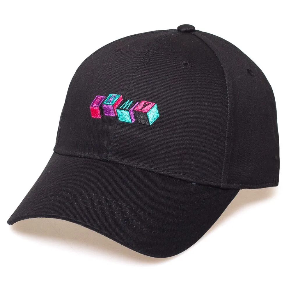 Gorra Grimey Brick Top curved visor cap SS19 Black