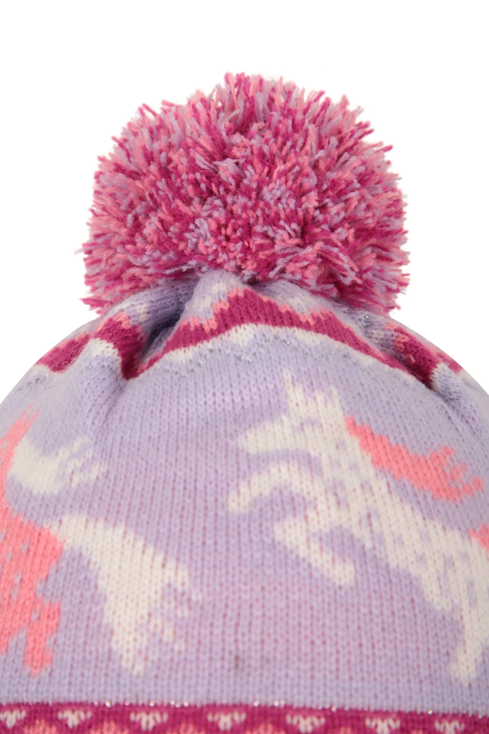Gorro infantil estilo cazador con forro de borrego con personaje