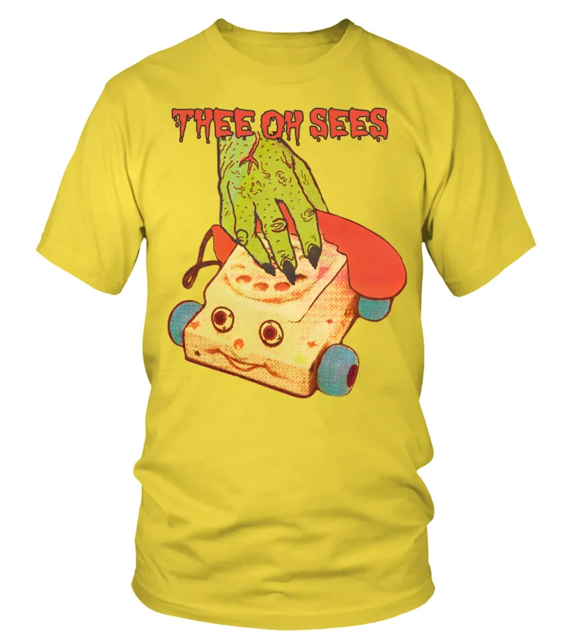 GRRYL. THEE OH SEES  CASTLEMANIA CAMISETA CUELLO REDONDO UNISEX