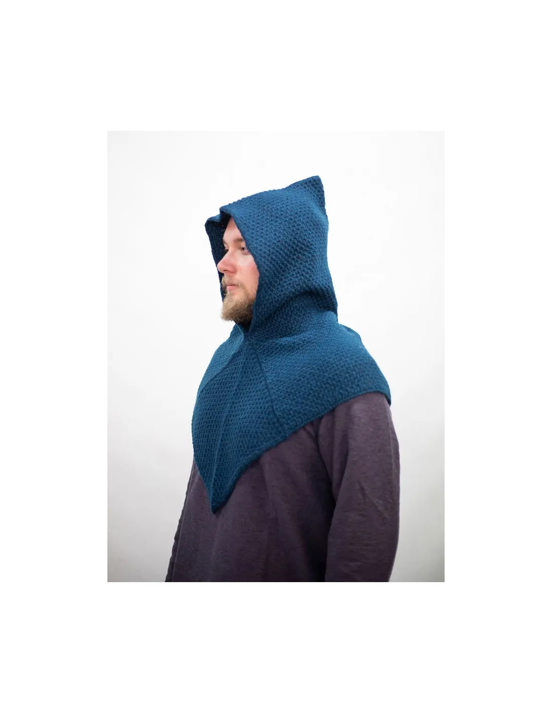 Gugel medieval tejido en lana