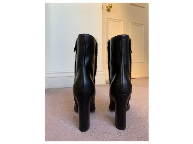 Hermès Botines Negro 