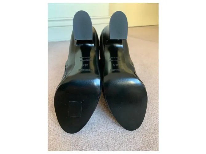 Hermès Botines Negro 