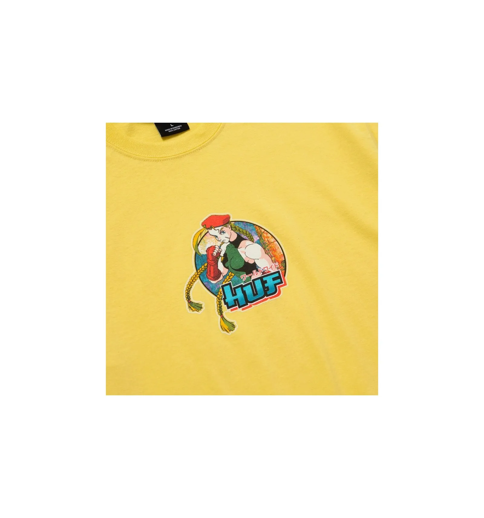 HUF CAMMY S/S TEE YELLOW