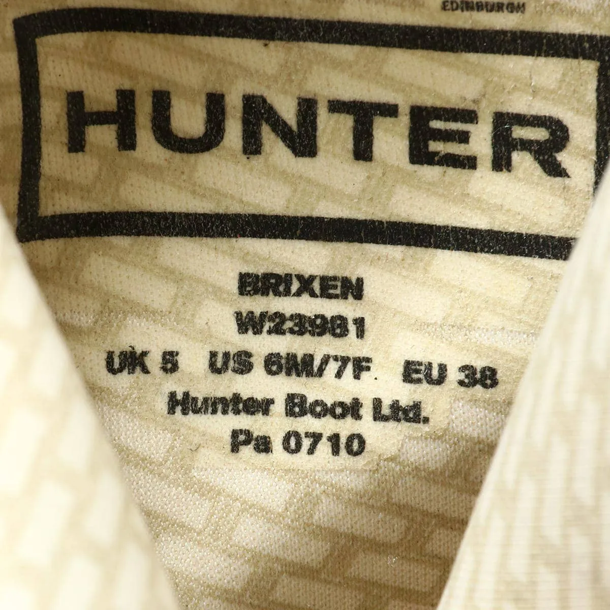 Hunter Botines