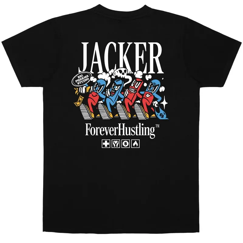 JACKER BIG PHARMA BLACK TEESHIRT