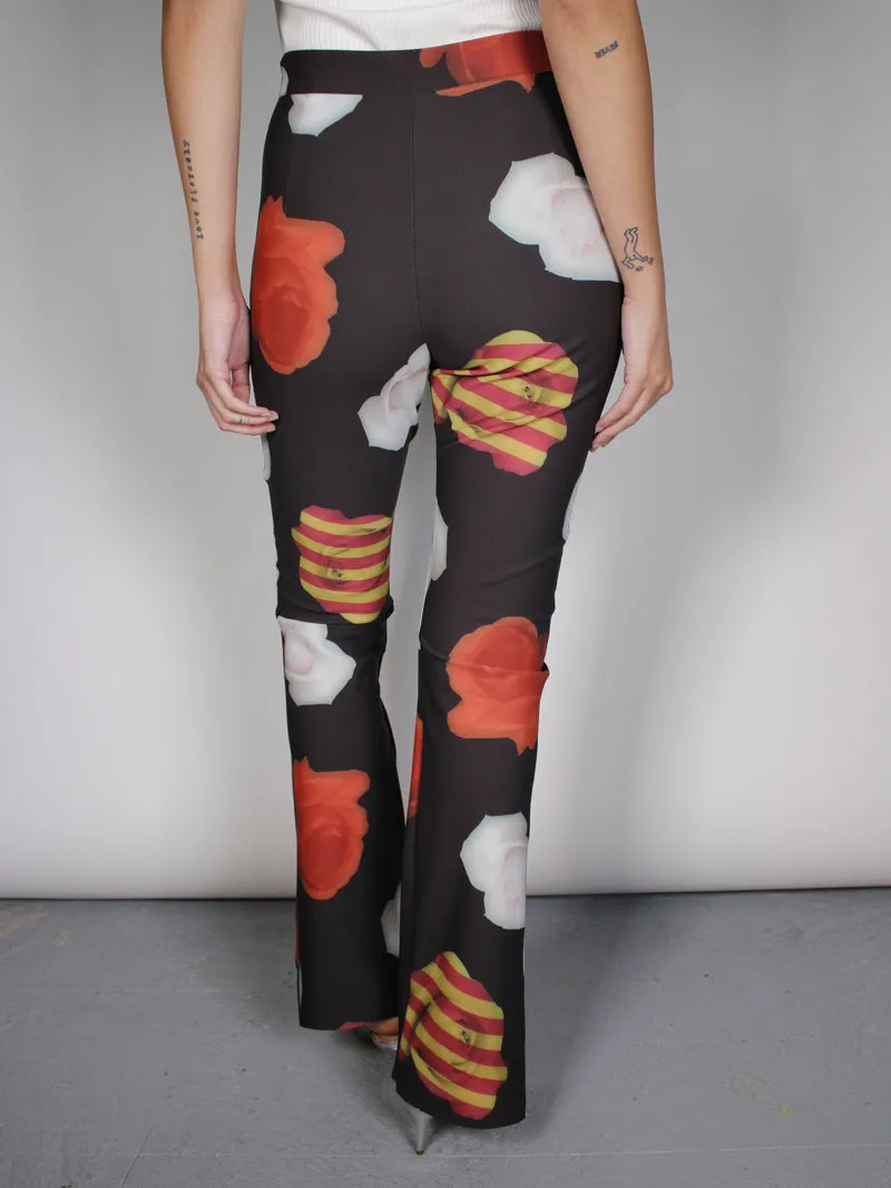 JAZMIN CHEBAR Pantalón Tela Estampada