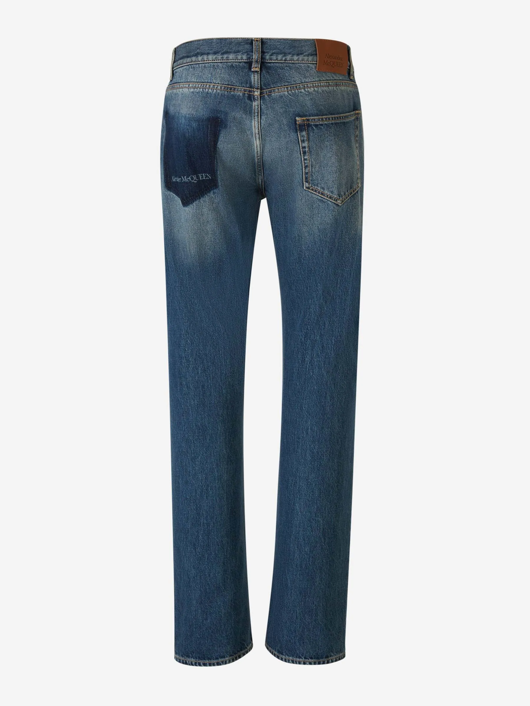 Jeans Straight Fit Logo